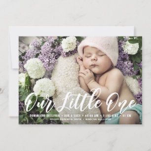 Notre Petite Main A Lettré Faire-part de naissance