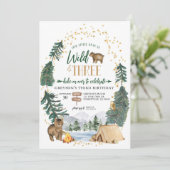 Notre petite ours est sauvage et 3 Invitation d'an (Debout devant)