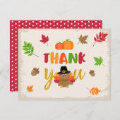 Notre petite Turquie Carte de remerciements - TD (Devant / Derrière)