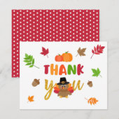 Notre petite Turquie Carte de remerciements - WD (Devant / Derrière)