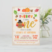 Notre petite Turquie tourne une invitation - P (Debout devant)