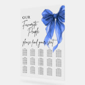 Notre plan de table de mariage préféré avec les no (Angle)