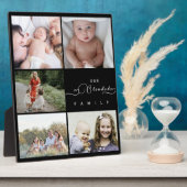 Notre Plaque de Collage Photo de Famille Composée (Côté)
