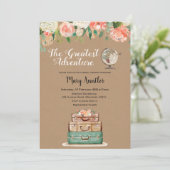 Notre plus grande aventure Invitation de douche nu (Debout devant)