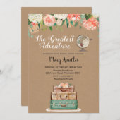 Notre plus grande aventure Invitation de douche nu (Devant / Derrière)