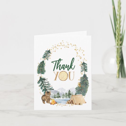 Notre plus grande Carte de remerciements d'aventur (Devant)