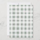 Notre plus grande invitation Baby shower aventure (Dos)