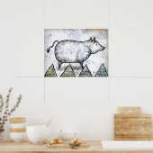 Notre Poster Stostoïque Cochon Ostrophe Wall Art (Cuisine)