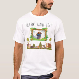 Notre premier bébé T-Shirt pour la fête des pères