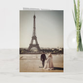 Notre premier de Noël carte photo de vacances (Dos)