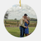 Notre premier de Noël ornement de photo ensemble (Dos)