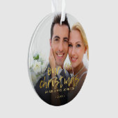 Notre premier Mariage photo Noël 2 (devant)