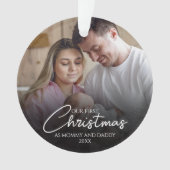 Notre Premier Noël Comme Maman Et Papa Photo (devant)