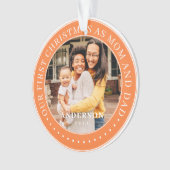 Notre Premier Noël Comme Maman Et Papa Photo Simpl (devant)