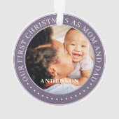 Notre Premier Noël Comme Maman Et Papa Photo Simpl (dos)