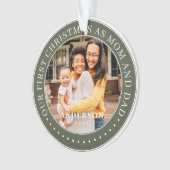 Notre Premier Noël Comme Maman Et Papa Photo Simpl (devant)