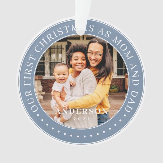 Notre Premier Noël Comme Maman Et Papa Photo Simpl (devant)