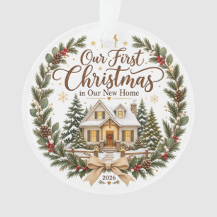 Notre Premier Noël dans Notre Nouvelle Maison Orne