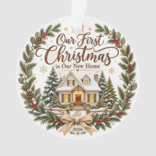 Notre Premier Noël dans Notre Nouvelle Maison Orne