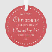 Notre premier Noël dans notre nouvelle maison Simp (dos)