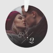 Notre premier Noël de fiançailles, photo classique (devant)