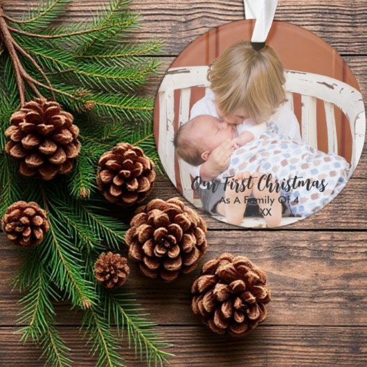 Notre Premier Noël En Famille De 4