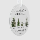 Notre premier Noël en famille de quatre (devant)