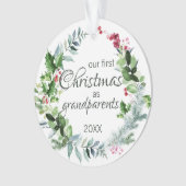 Notre premier Noël en grand-parents (devant)