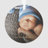 Notre premier Noël en grand-parents photo (dos)