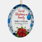 Notre premier Noël en ornement familial (Droite)