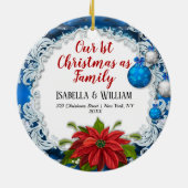 Notre premier Noël en ornement familial (Dos)