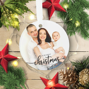 Notre premier Noël en tant que famille de 3 Photo