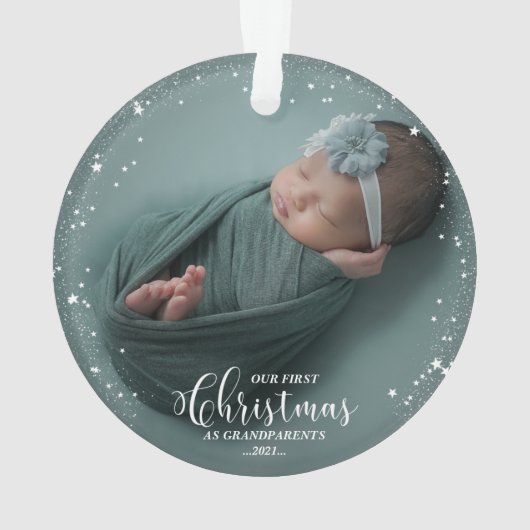 Notre Premier Noël En Tant Que Grand-Parents Ornem (dos)