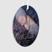 Notre Premier Noël En Tant Que Grand-Parents Silve (devant)