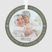 Notre premier Noël en tant que grands-parents Phot (dos)