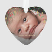 Notre premier Noël en tant que grands-parents Phot (dos)