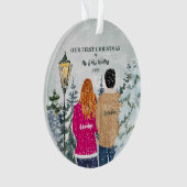 Notre premier Noël en tant que M. et Mme. (devant)