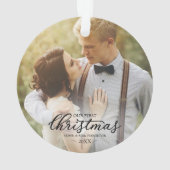 Notre Premier Noël En Tant Que M. Et Mme 2020 (dos)