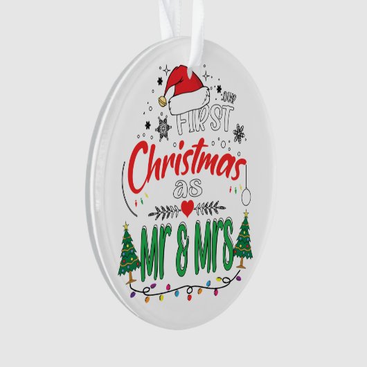 Notre premier Noël en tant que M. et Mme Matching  (devant)