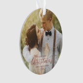 Notre Premier Noël En Tant Que M. Et Mme Rose Gold (devant)