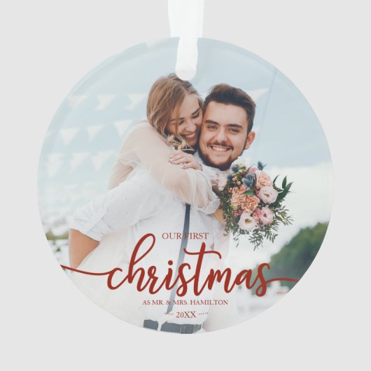 Notre Premier Noël En Tant Que M. Et Mme Simple Él (dos)