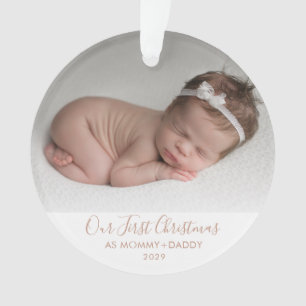 Notre premier Noël en tant que maman et papa Crèm