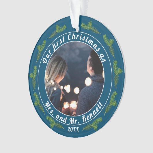 Notre premier Noël en tant que Mme. & Mr Script Ph (devant)