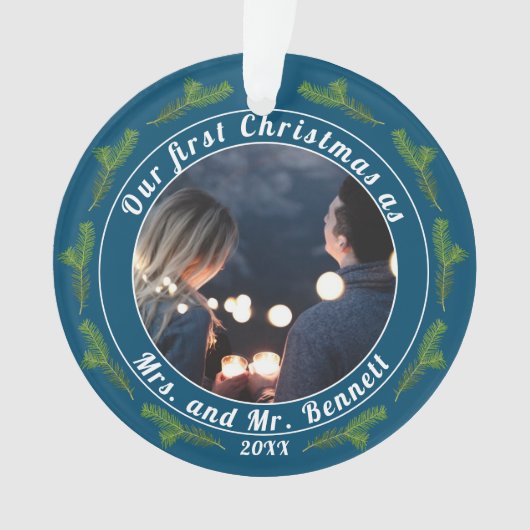 Notre premier Noël en tant que Mme. & Mr Script Ph (devant)