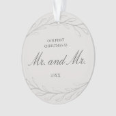 Notre premier Noël en tant que Mr et Mr Photo Gay (devant)