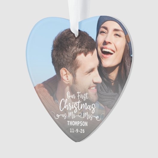 Notre premier Noël en tant que Mr & Mrs Custom 2 P (devant)