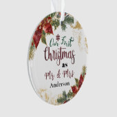 Notre premier Noël en tant que Mr & Mrs Personnali (devant)