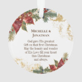 Notre premier Noël en tant que Mr & Mrs Personnali (dos)