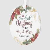 Notre premier Noël en tant que Mr & Mrs Personnali (devant)