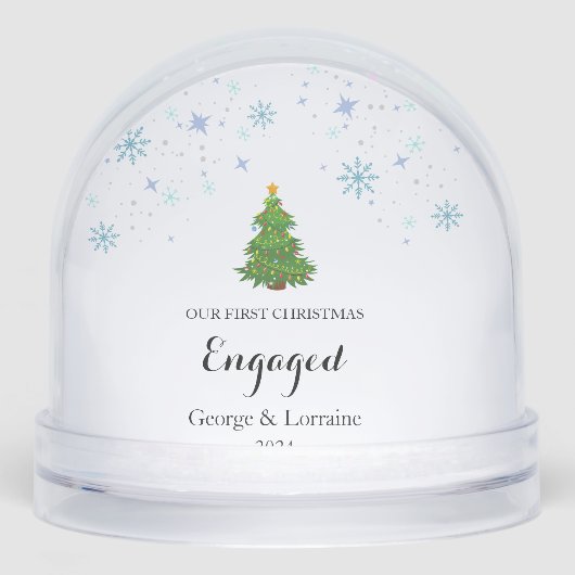 Notre premier Noël engagé Keepsaké Snowflake (Avant)